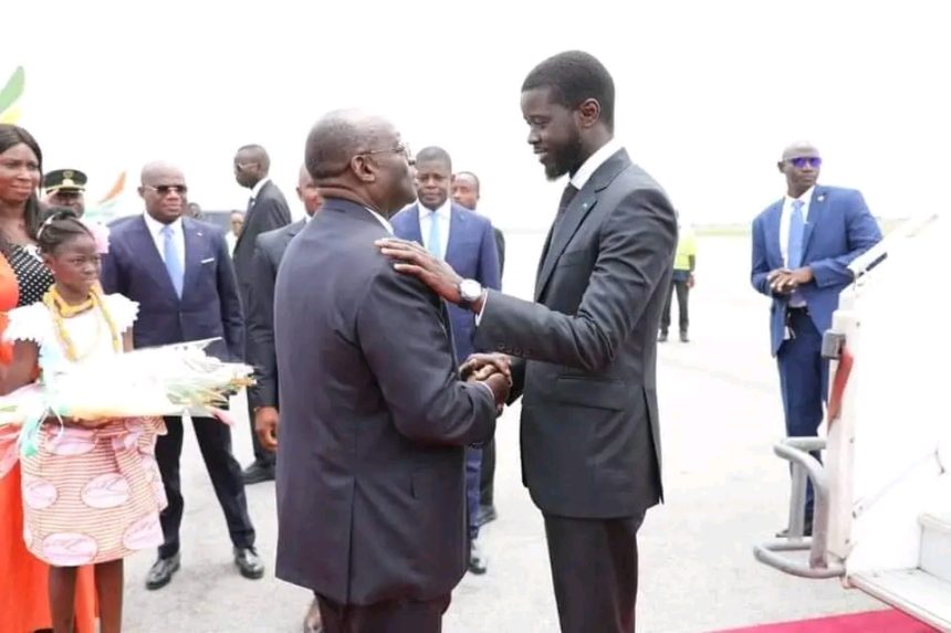 Diplomatie : Le président Bassirou Diomaye Faye, en visite à Abidjan ce mardi 07 Mai.