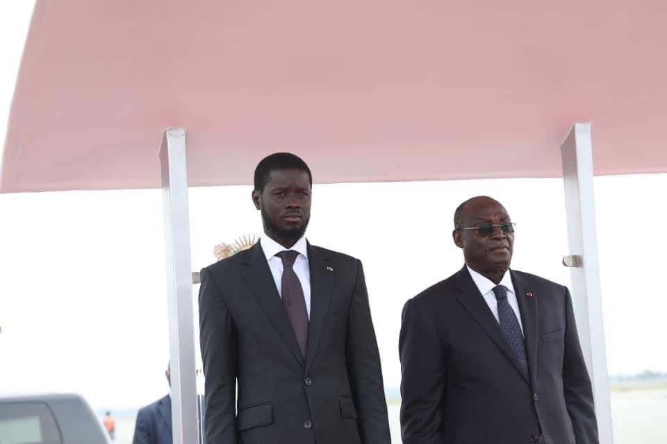 Diplomatie : Le président Bassirou Diomaye Faye, en visite à Abidjan ce mardi 07 Mai.