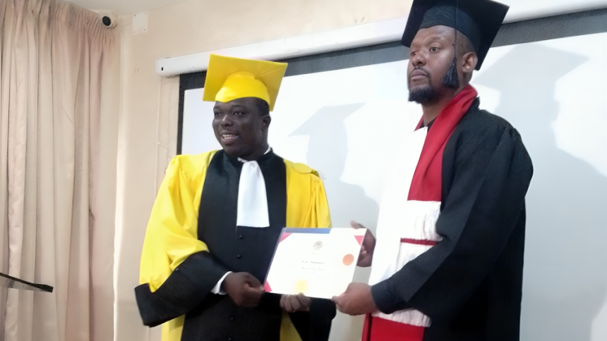 Cérémonie de Graduation : Un ivoirien honorablement reconnu par une université américaine