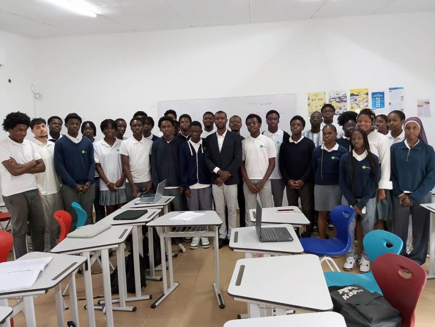Lutte contre les changements climatiques : Un réseau des journalistes sensibilise les élèves d’une école internationale
