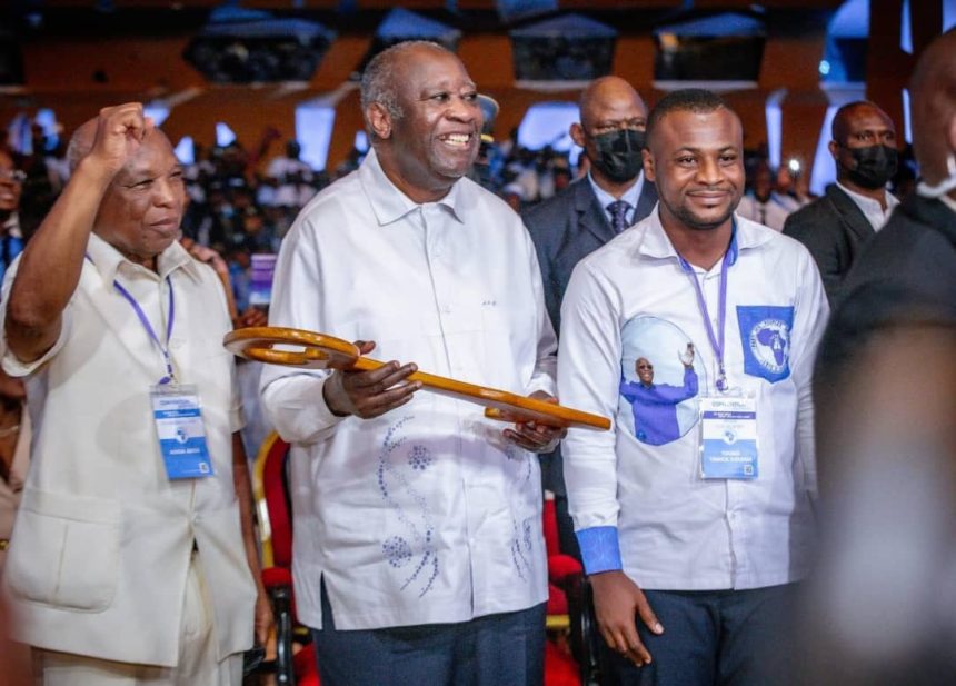 Laurent Gbagbo investi candidat pour l'élection présidentielle de 2025 en Côte d'Ivoire