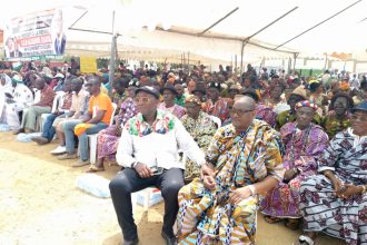 Hommage des Grands Ponts à Alassane Ouattara : Dr Gustave Aboua conduit la forte délégation de la Mé