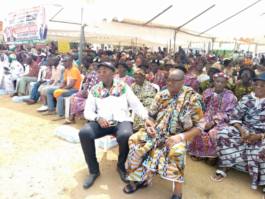 Hommage des Grands Ponts à Alassane Ouattara : Dr Gustave Aboua conduit la forte délégation de la Mé