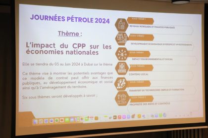 Hydrocarbure : la 2e édition des Journées Pétrole présentée au cours d’une conférence de presse à Abidjan