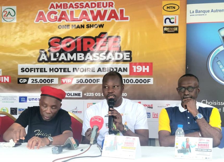 "LA SOIRÉE À L'AMBASSADE" : AGALAWAL ANNONCE SON ONE MAN SHOW