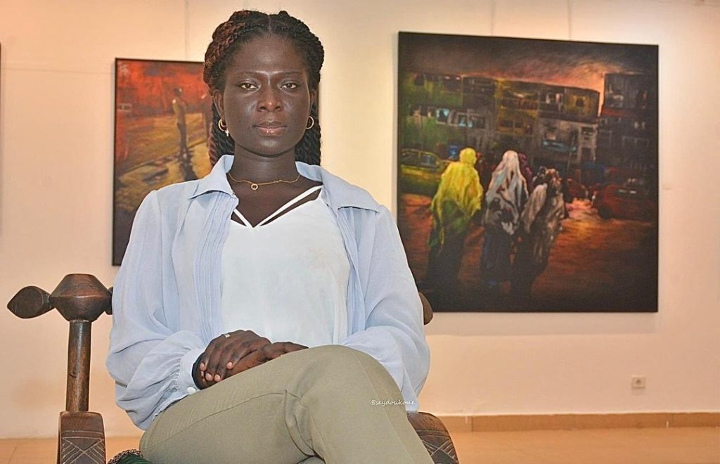 Adjoua Kouamé multiplie ses tableaux