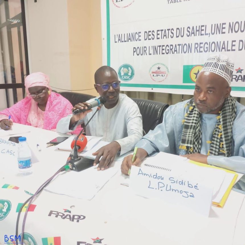 Des membres de la société civile sénégalaise