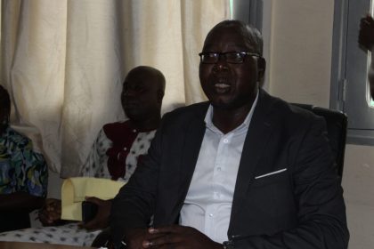 Jean Claude Coulibaly, président de l'Unjci