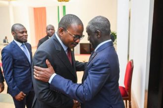 La rencontre entre Adama Bictogo et Dr Dansa Kourouma