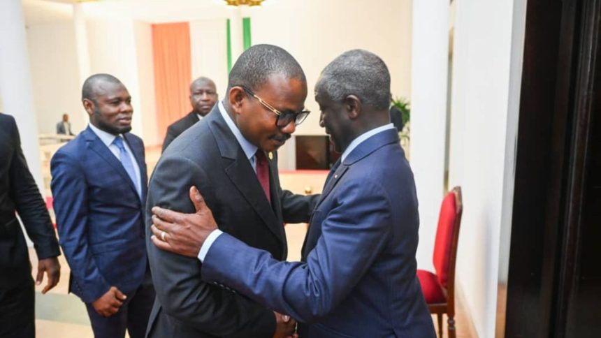 La rencontre entre Adama Bictogo et Dr Dansa Kourouma
