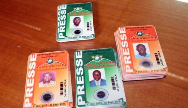 Les Cartes de Journalistes et Professionnels de la communication
