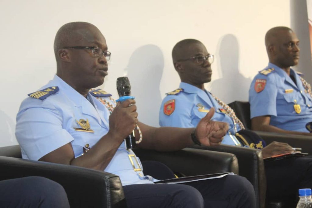 Le Colonel Amorissani Maxime a déroulé la série d'évènement prévue