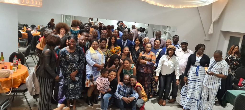 Les membres de l'Association Lobidouhô Europe et Diaspora Hors Afrique