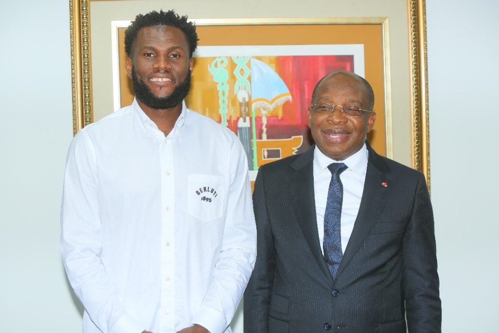 Les deux hommes ont été heureux d'échanger sur les questions liées à la Côte d'Ivoire