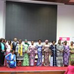 Les femmes réunies pour le colloque