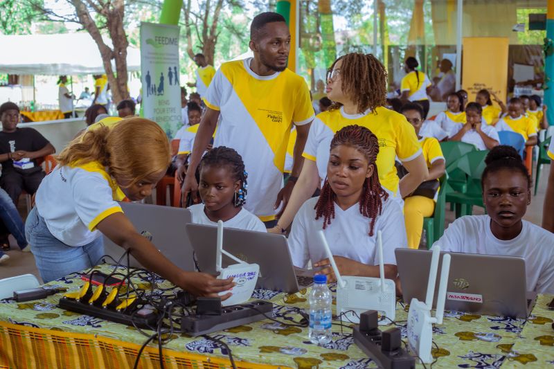 L'atelier de formation des jeunes filles