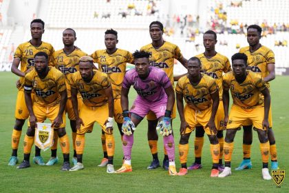 L'équipe de l'Asec Mimosa