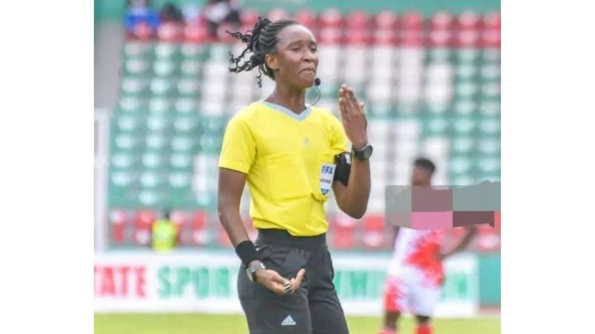 L’arbitre ivoirienne Konan Akissi Natacha