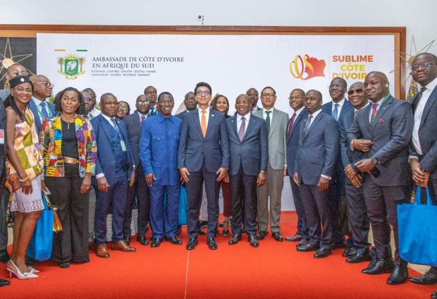 Les parties ivoiriennes et malgaches pour la signature