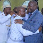 Le Conseiller économique et social, Ali Badarah Konaté et les fidèles de l'Église Chérubin et Séraphin de la Joie (Oke-Ayo) Agbala-Eri Alajoke