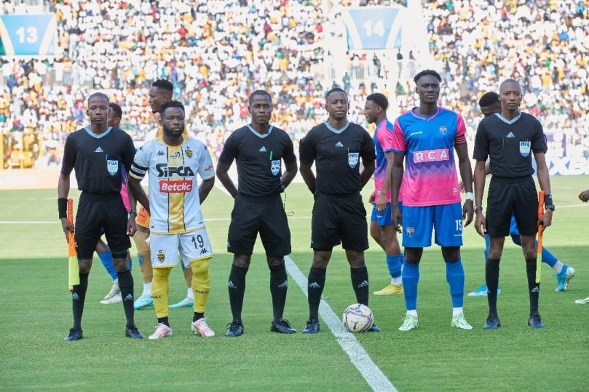 Les acteurs de la finale de la Coupe nationale