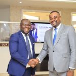 Le DG de l’imprimerie Nationale du Congo (droite) et Mr Abissa Théophile DGA groupe SNEDAI