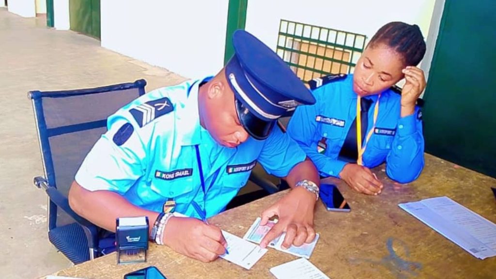 Les forces ivoiriennes lors des exercices