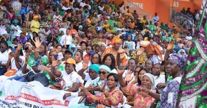 Les femmes ont répondu à l'appel du RHDP