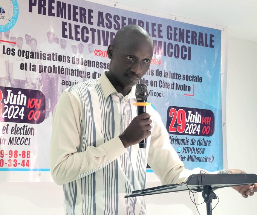 Dah Sansan, président de MICOCI