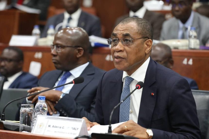 M. Adama Coulibaly, Ministre du Budget et des Finances