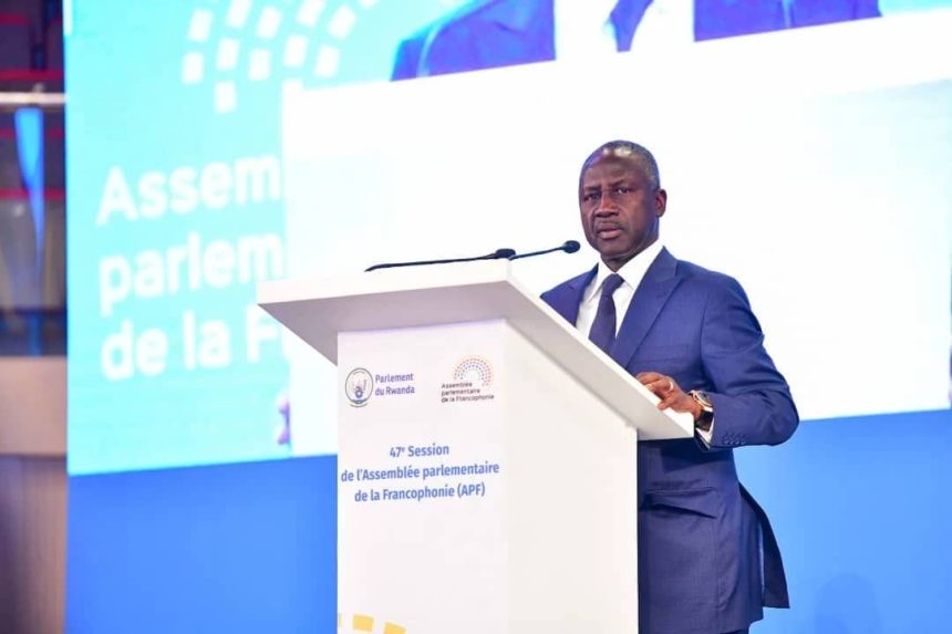 Le président de l'Assemblée nationale, Adama Bictogo