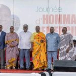 Les officiels présents à la rencontre