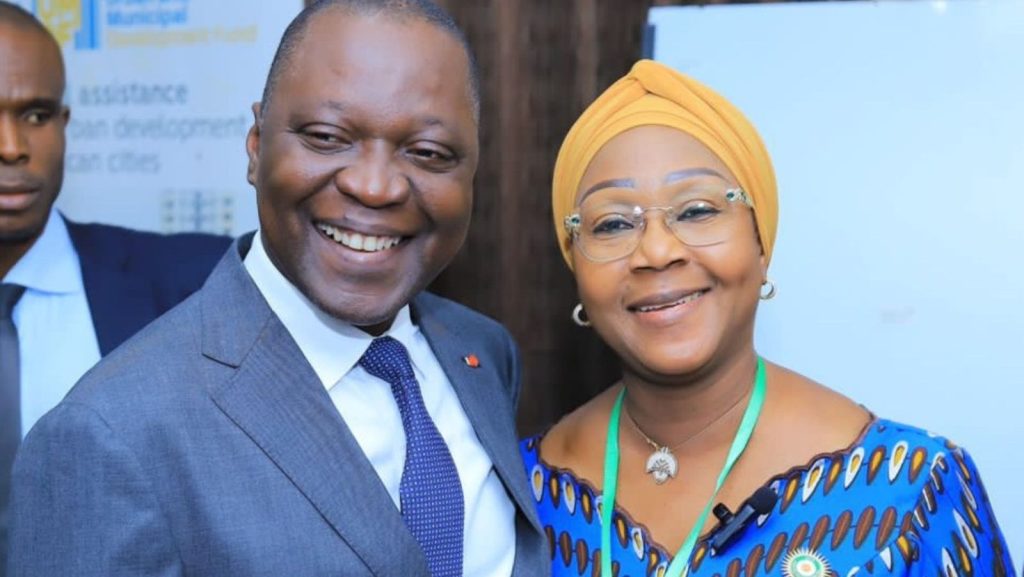 Adama Koné et Fatim Bamba