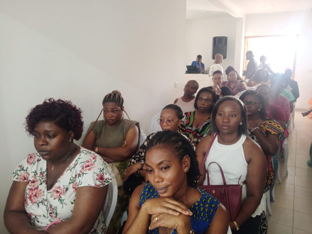Les femmes venues écouter lors de cet atelier