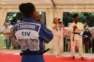La judoka ivoirienne Zouheila Abzetta Dabonné