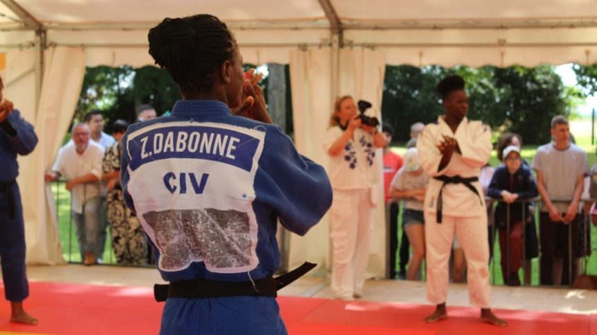 La judoka ivoirienne Zouheila Abzetta Dabonné