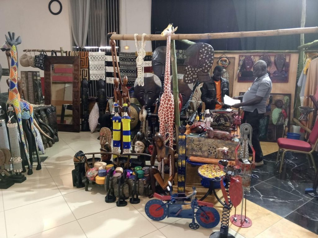 Plusieurs objets d'art ont été exposés lors de l'événement
