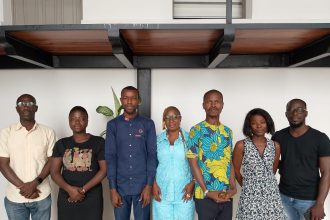 Les membres du Réseau des Journalistes Ivoiriens contre la Crise Climatique et Environnementale (RJICCE)