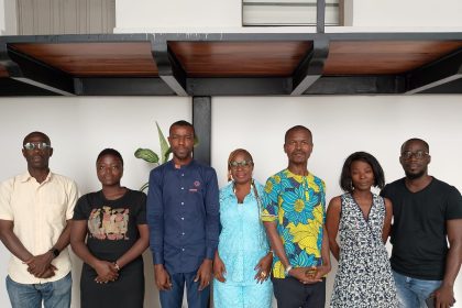 Les membres du Réseau des Journalistes Ivoiriens contre la Crise Climatique et Environnementale (RJICCE)