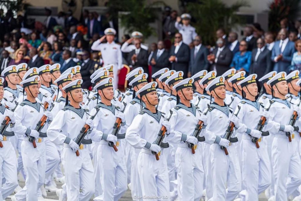 L'armée Chinoise a pris part au défilé militaire