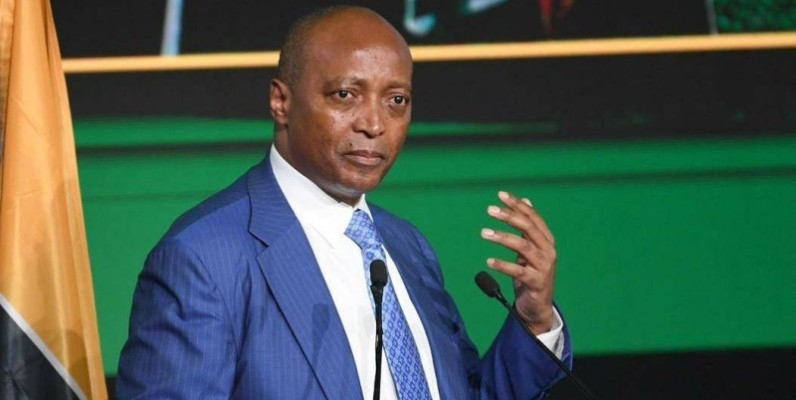 Le Président de la Confédération Africaine de Football (CAF), Dr Patrice Motsepe