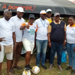 Les professionnels venus pour le tournoi