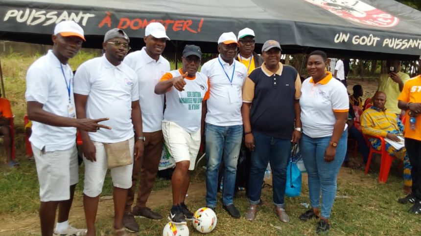 Les professionnels venus pour le tournoi