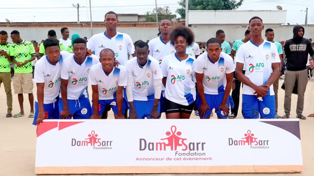 Une des équipes participantes au tournoi