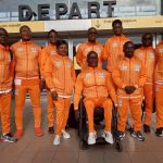 La délégation ivoirienne