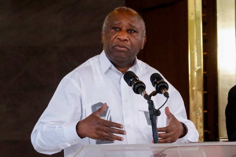Laurent Gbagbo, président du PPA-CI