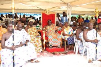 Le chef coutumier Brong