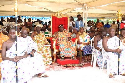 Le chef coutumier Brong