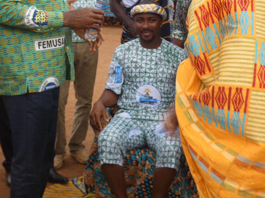 Le président du Mojel Armel Yobouet