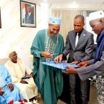 Yamoussa Coulibaly avec les imams
